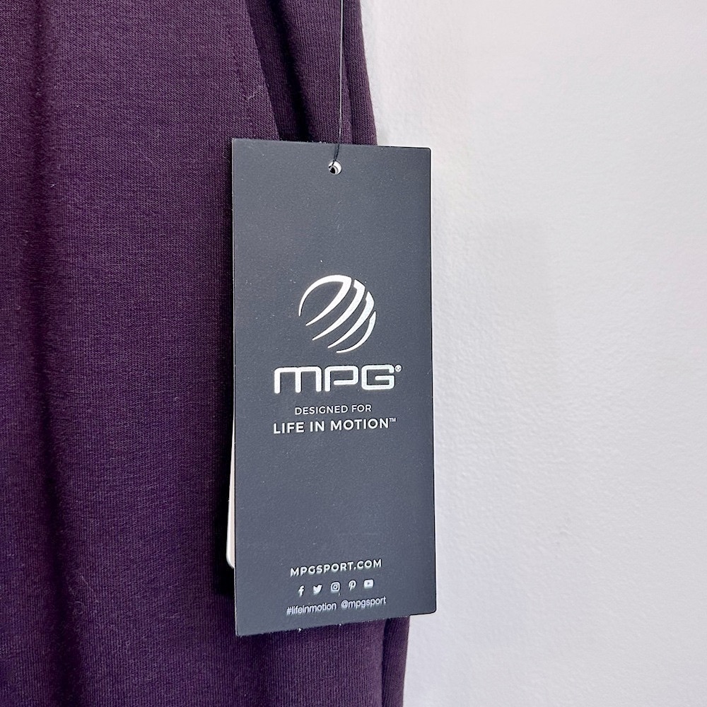 NWT MPG Sport Julie Relaxed Performance Joggers Charisma Purple Size Small - Picture 9 of 16